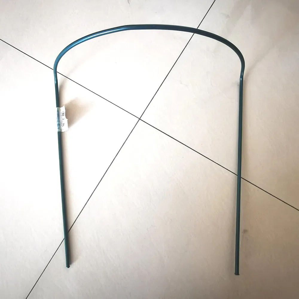 Flower and Plant Support, Inner Black Wire + Powder Coated Green