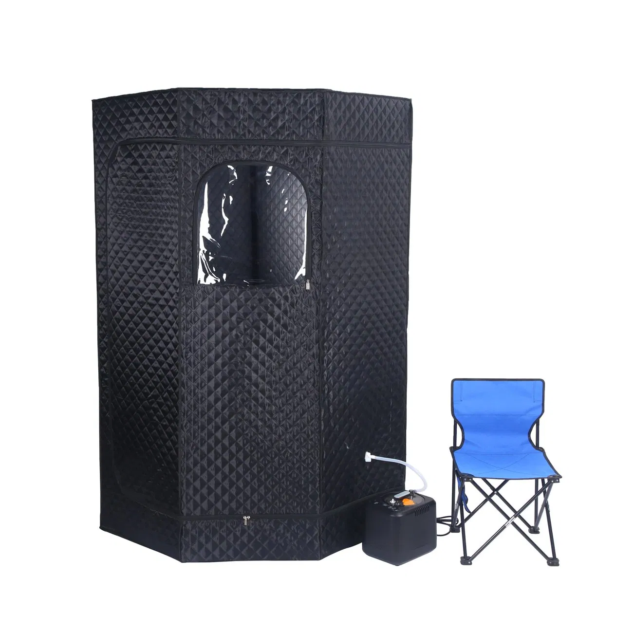 Remote Control Customized Logo Standup Sauna Portable Sauna Set Wet Steam