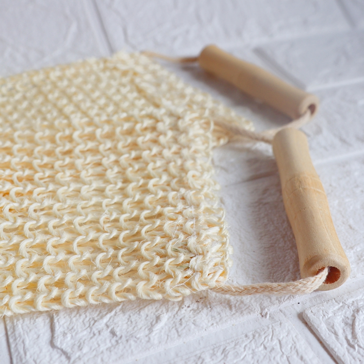 Exfoliating Back Loofah Scrubber Loofa Back Strap Bath Shower Body Brush Scrubber