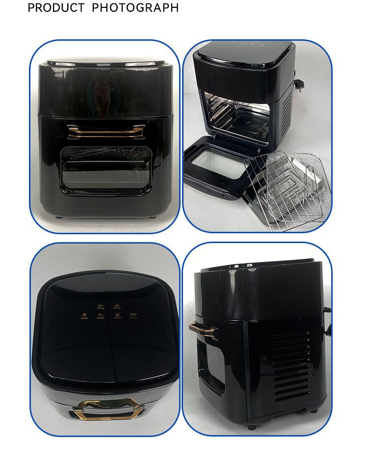 Quick Easy Meal Kitchen Appliance Compact Air Fryer with Visible Window
