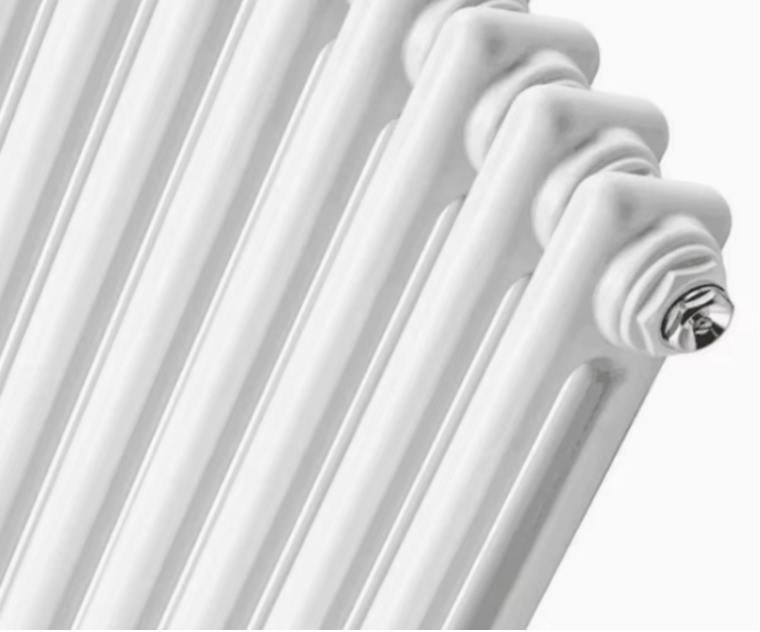 H500 X W768mm 2 Column Hot Water White Column Radiator