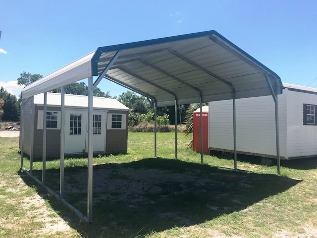 SC032 Prefabricated Houses Shed Parking Canopy Sun Shade Car Port Outdoor Frame Carport