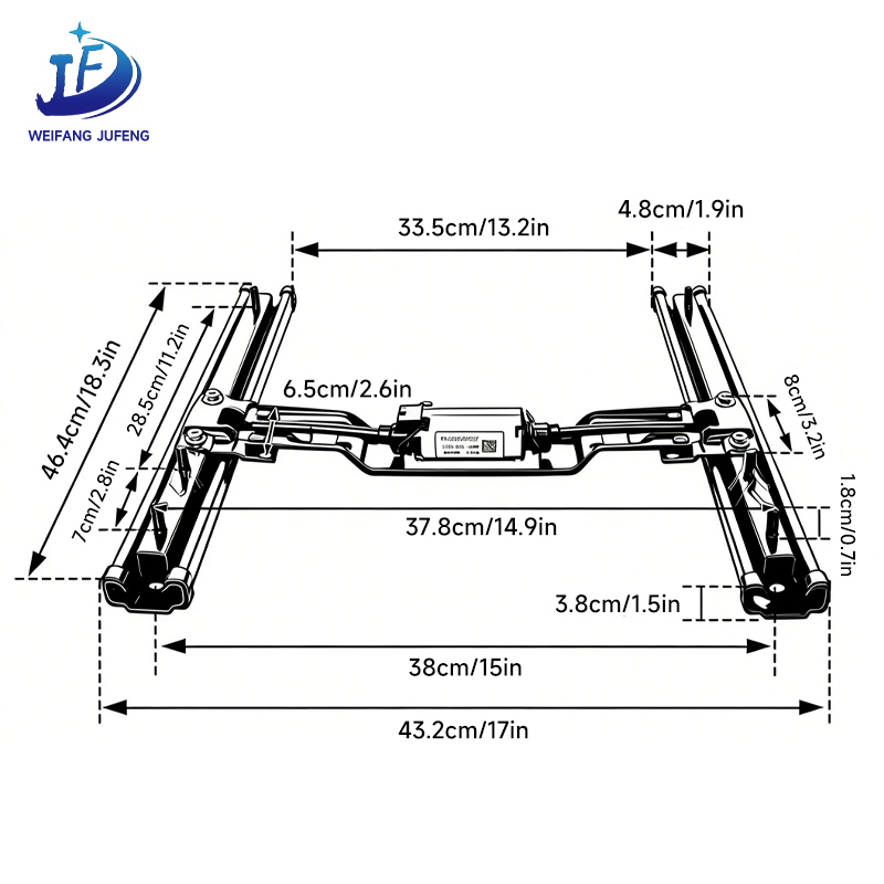 Универсальный механизм ручного продольного регулирования сиденья
