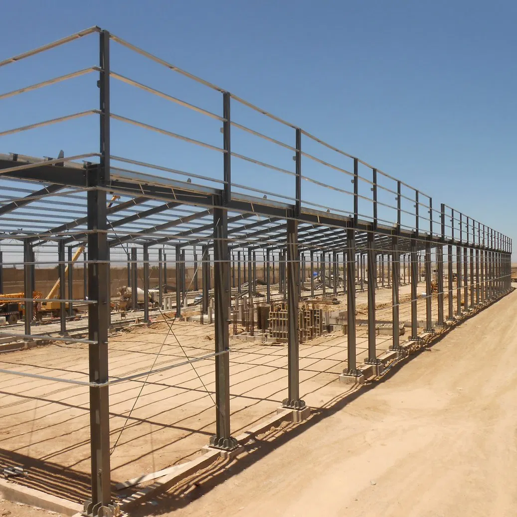 Qingdao Large Span Prefabricated Industrial Steel Structure Building Steel Structure Warehouse Storage