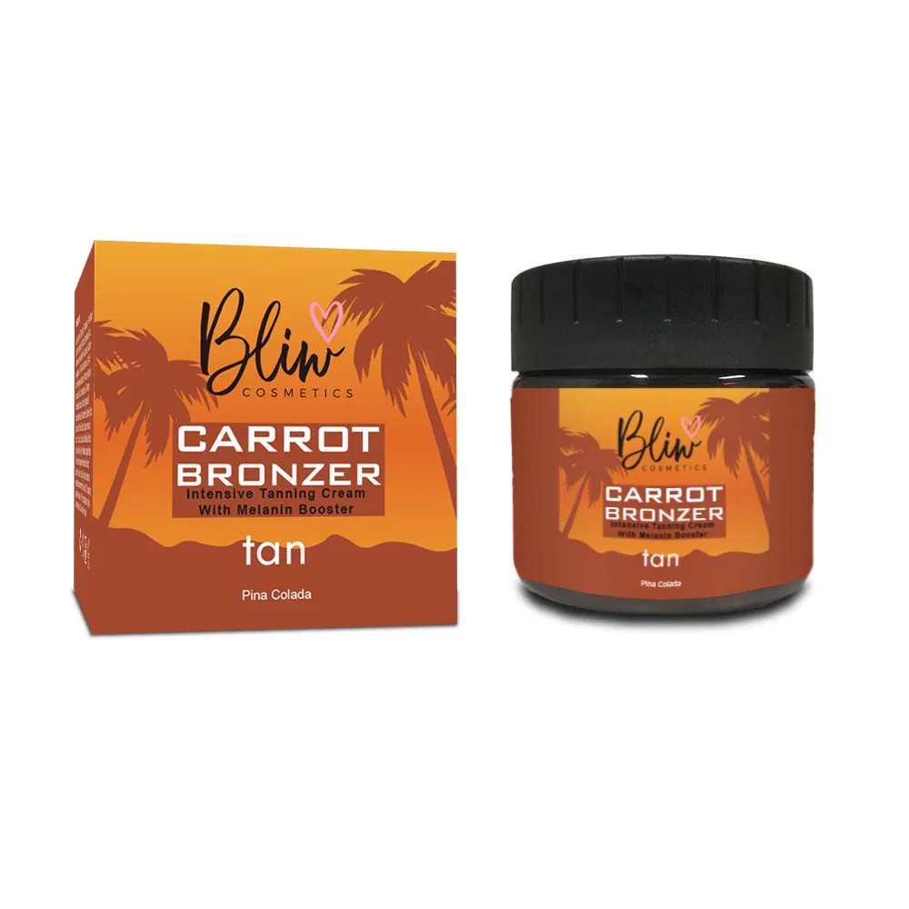 Beauty Cosmetics Skin Care Carrot Bronzer Intensive Tanning Cream Tanning Gel