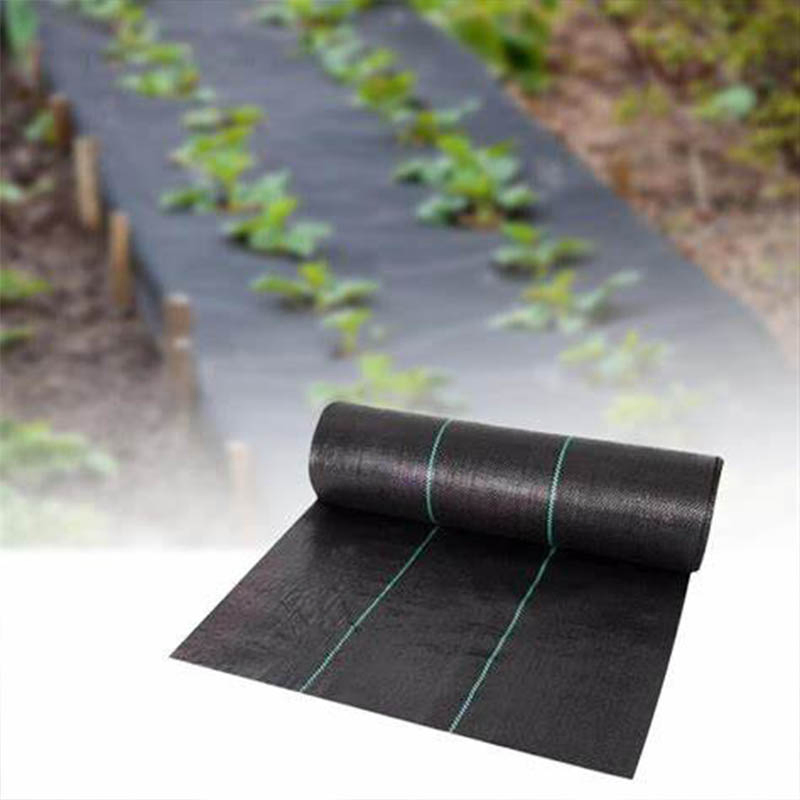 90GSM Woven Weed Mat, Garden Landscaping Fabric Roll Weed Block Gardening Mat