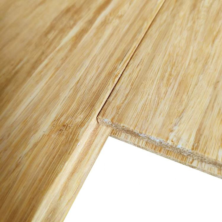 14mm Solid Float/Glue Eco-Forest Woven Bamboo Natural Flooring Hot or Cold Pressing