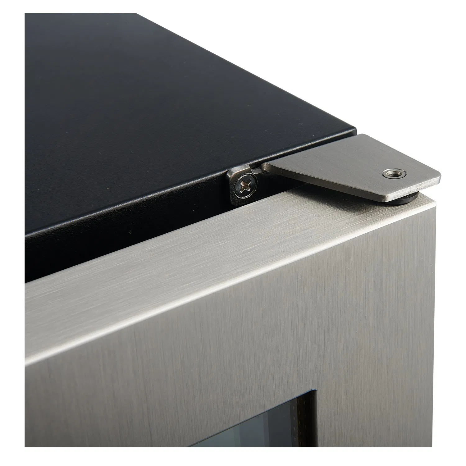 Factory OEM 118L 51 Bottles Ss Glass Door Wine Cooler for Household