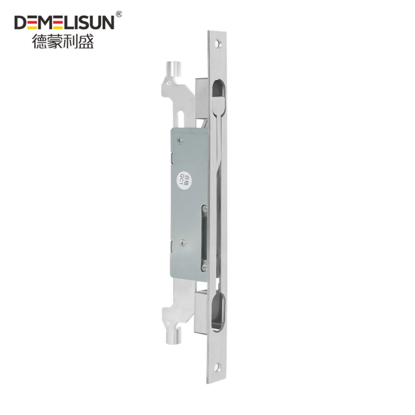 Anti-Theft Outdoor Entrance Double-Leaf Gate Concealed Flush Bolt Pull Latch Locked Door Top Door Bottom Bolt