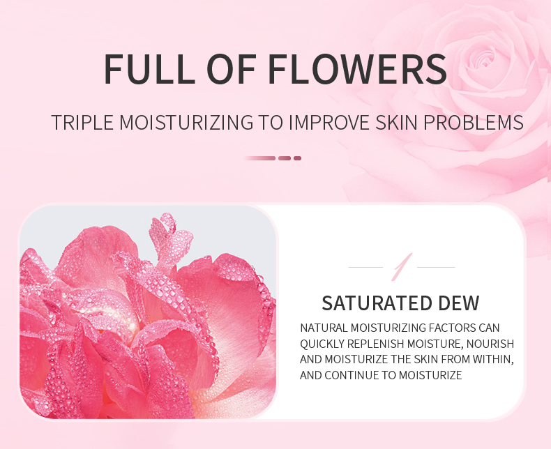 Aixin Beauty Cosmetics Private Label Rose Facial Mist Toner Spray Skin Repair Brightening Moisturizing Face Toner Spray Rose Water