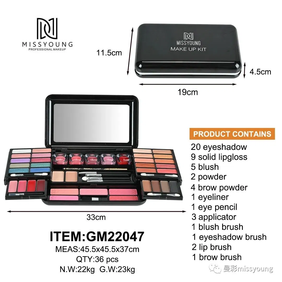 Portable Makeup Set for Beautiful Looks Wherever You Travel