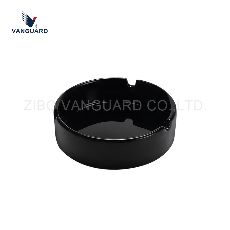 Promotion Ceramic Cigar Ashtray Custom Cigarette Ashtray Ceramic Ashtray with Logo Printed