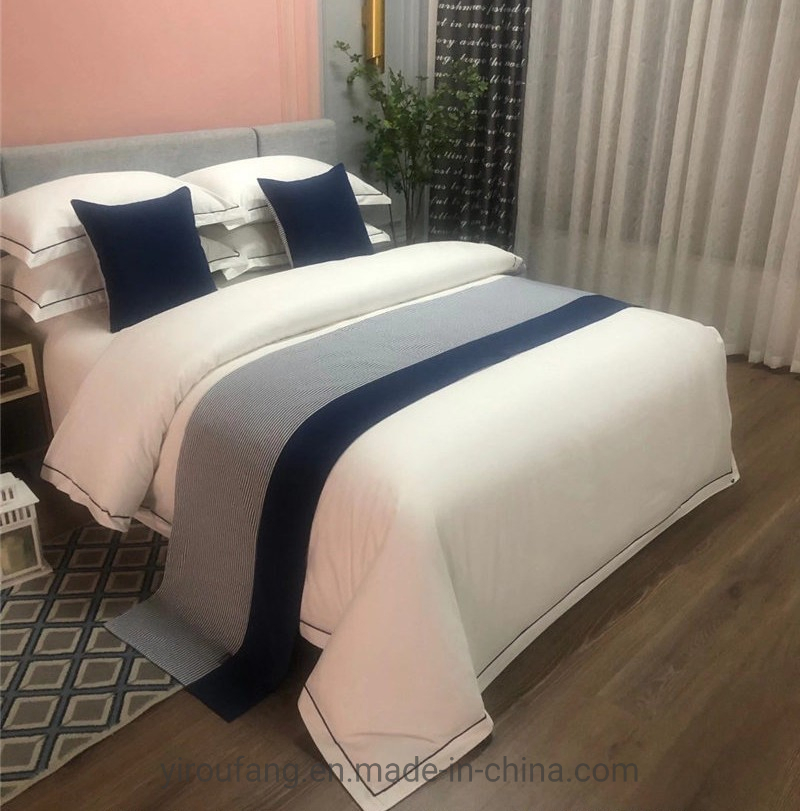 Royal Classic Bedroom Printed Colorful Cushion Cover Bed Runner
