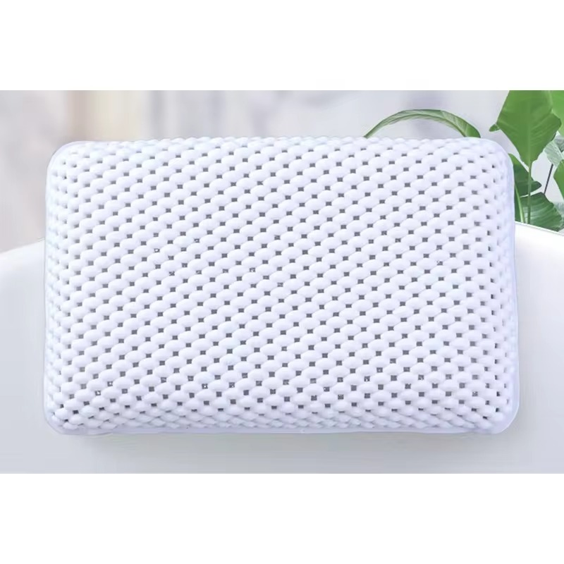 2024 High Quality Comfortable Bathtub Exclusive Pillow Backrest Washable Bathtub Pillow