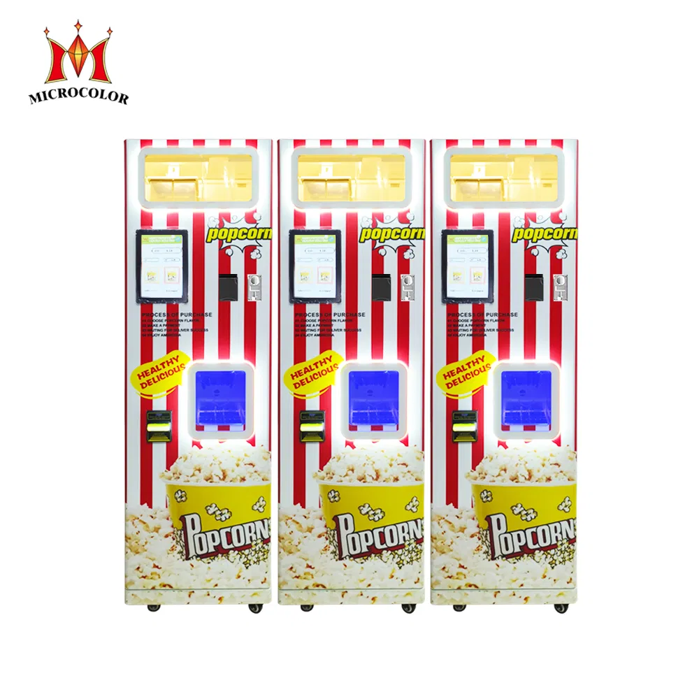 Premium Automatic Popcorn Vending Machine for Commercial Use