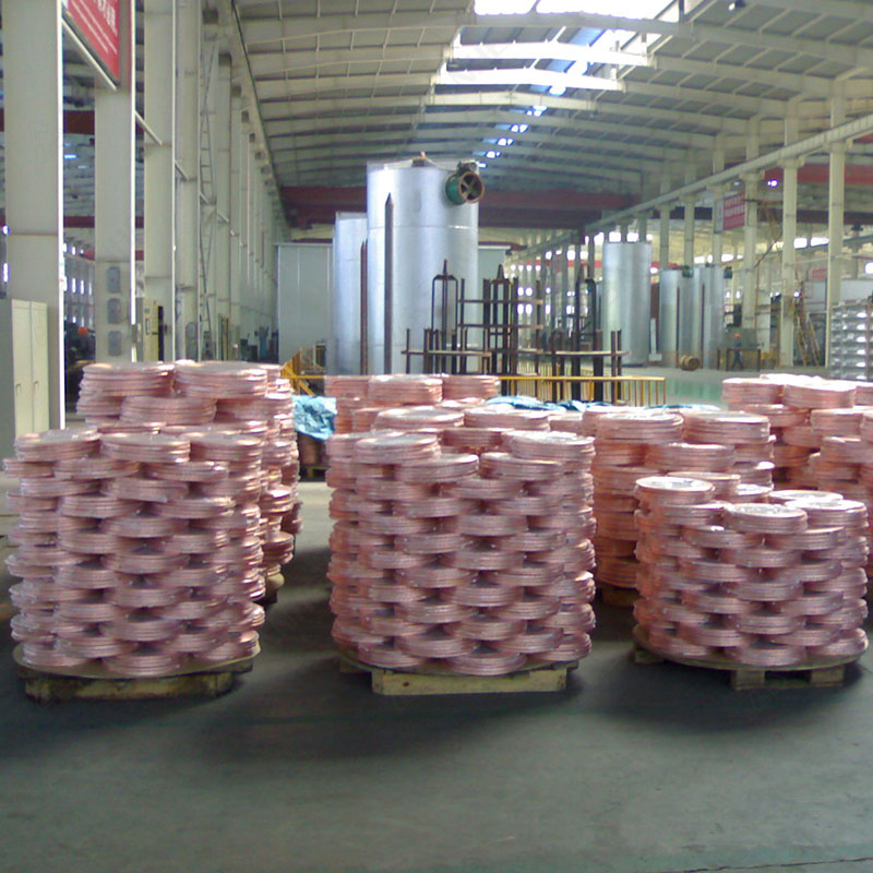 Copper Pipe Tube Pancake Coil for Air Conditioner