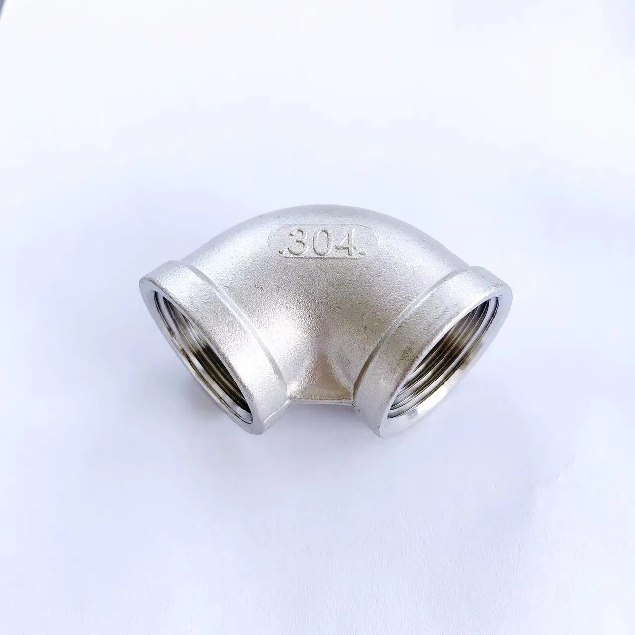 304stainless Steel 90 Degree Elbow, Female Connection (BSPT)