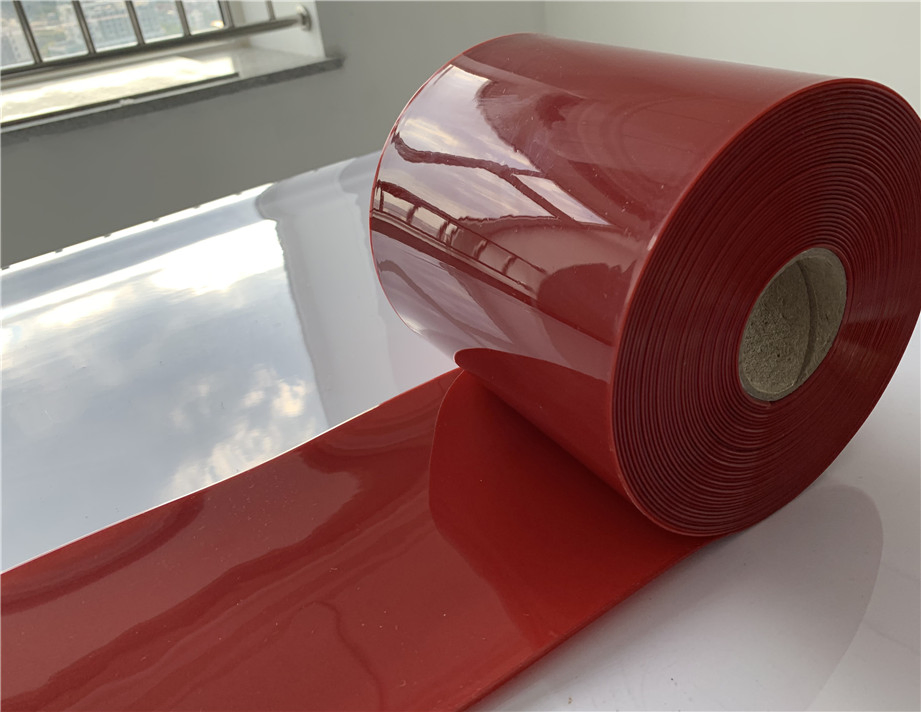 High Quality Red Translucent Green Welding PVC Strip Curtain DOP Dotp Material for Industrial Areas Non-Greasy Non-Yellowing
