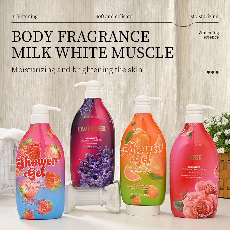 Calming Lavender Soothing Shower Gel for Relaxation and Serenity