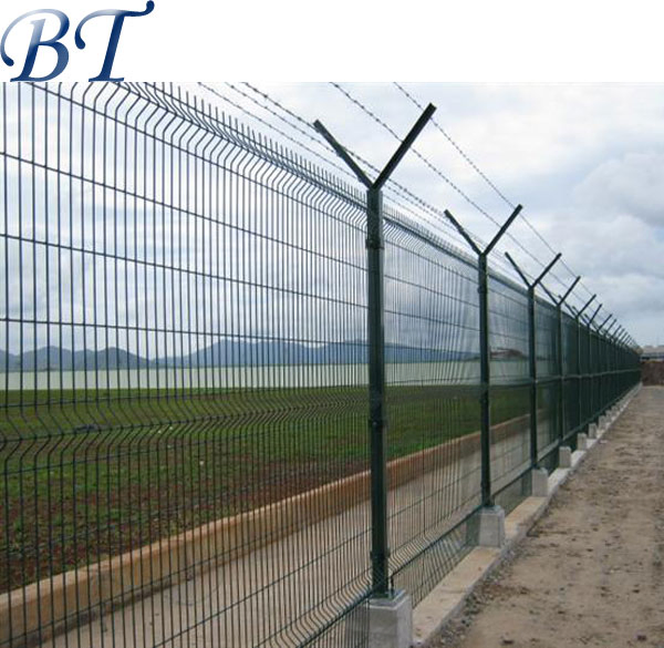 Hot Sale High Security Airport Fencing Prison Mesh Fence / Airport Fencing