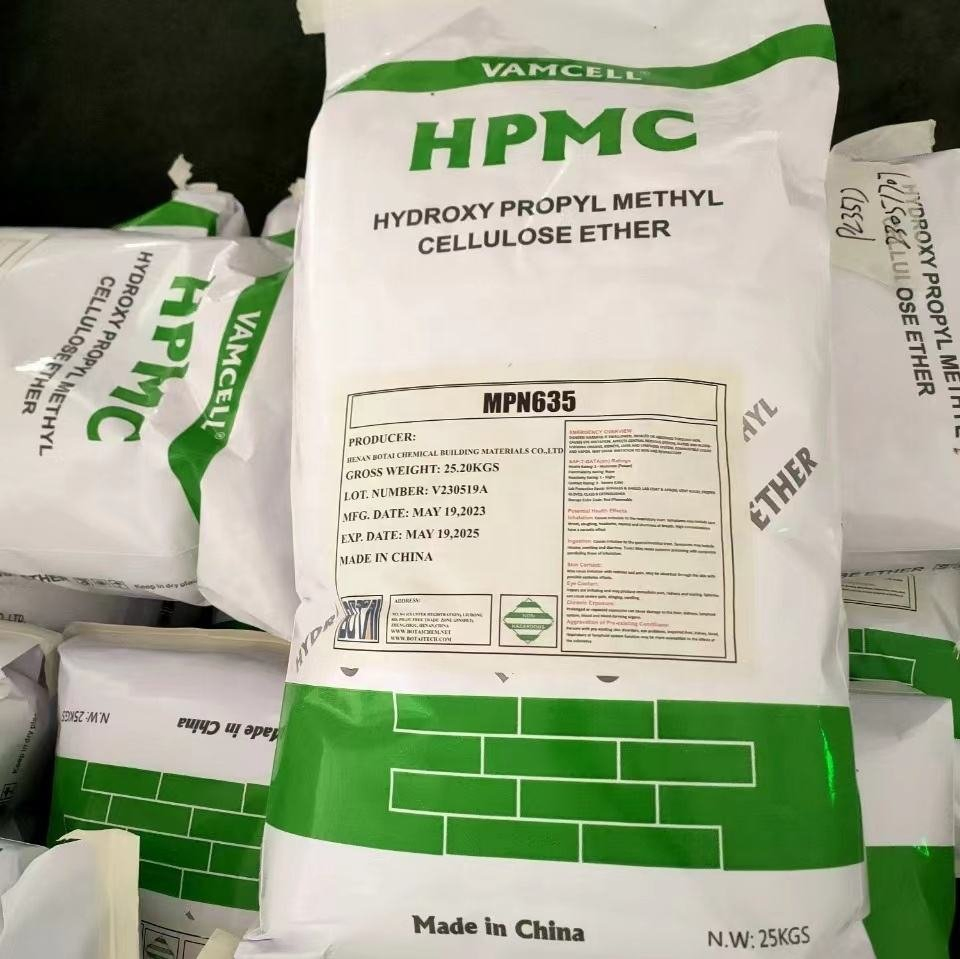 HPMC Construction Grade Building Materials for Cement Based Mortar, Putty Powder