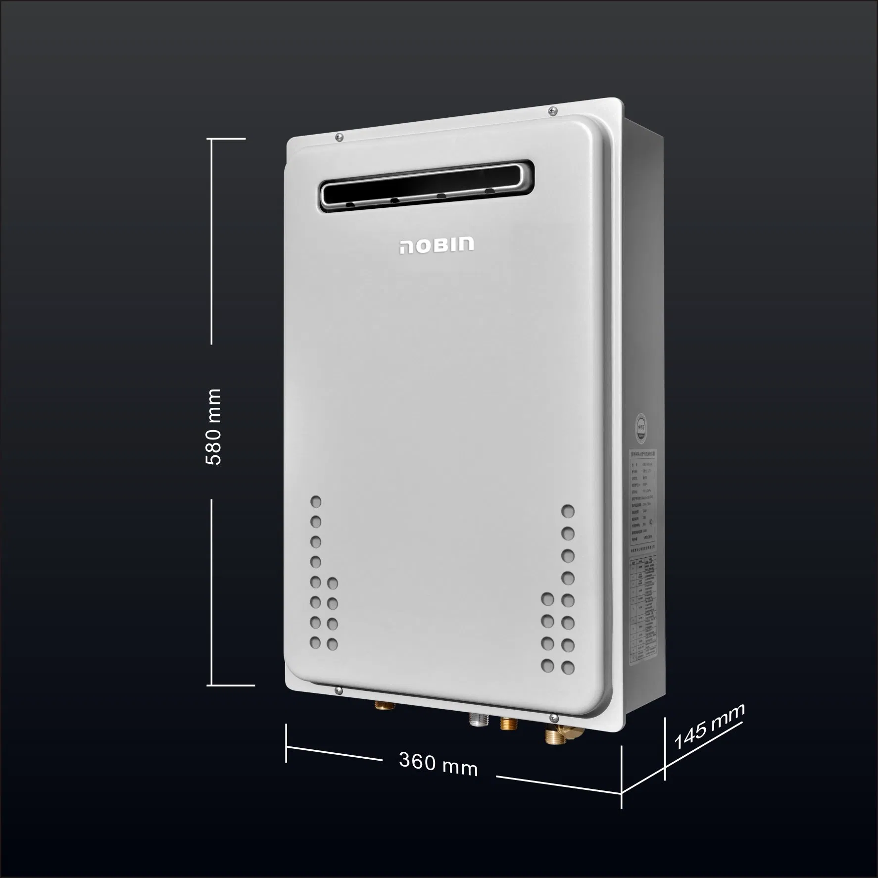 Have Pump 30kw Gas Water Heater with Efficient Hot Water Production