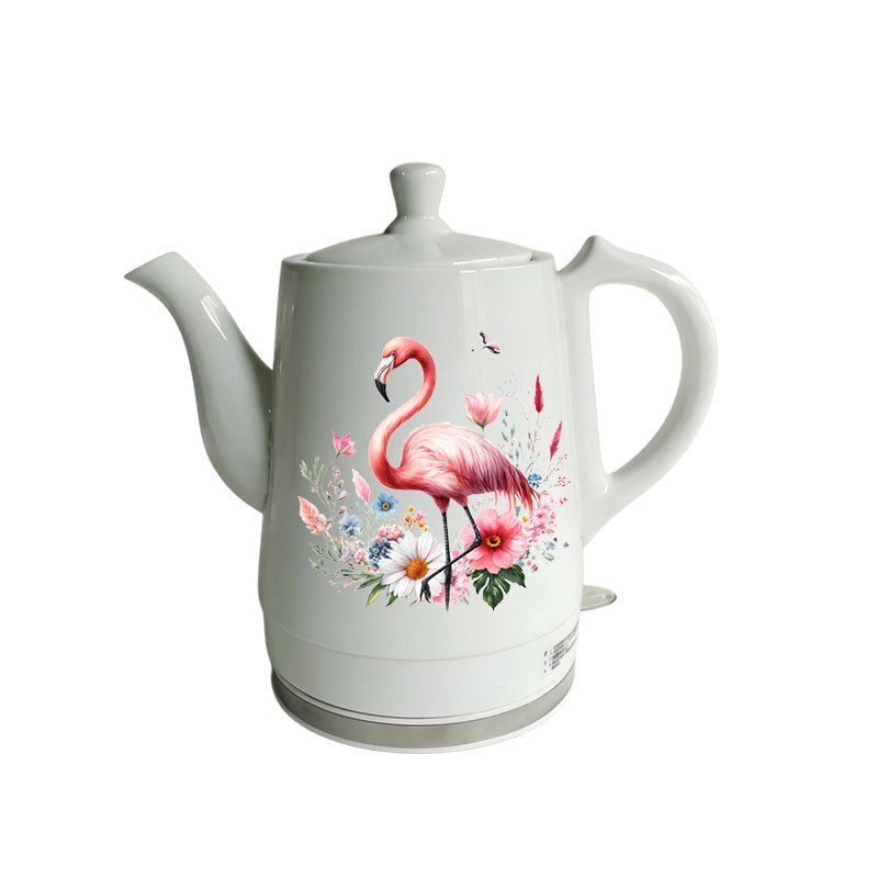 Factory Wholesale Price High Quality Removable Base Boil Dry Protection Electric Kettle OEM ODM Ceramic Teapot 1L 1.5L 1.7L for Home Hotel