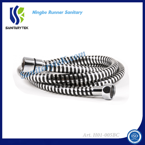 Silver Flex PVC Shower Hose for Hand Shower (H01-017)