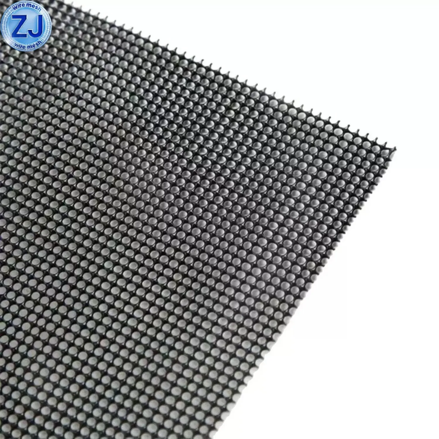 Black Stainless Steel Round Hole Window Screen Mesh Is Bulletproof, Mosquito-Proof and Theft-Proof