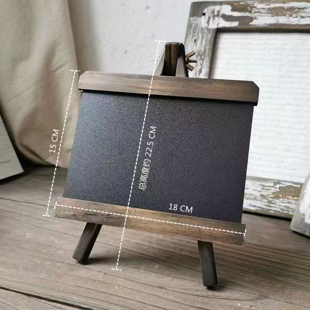 Retro Chalkboard, Suitable for Family, Bar, Office Desktop Ornaments