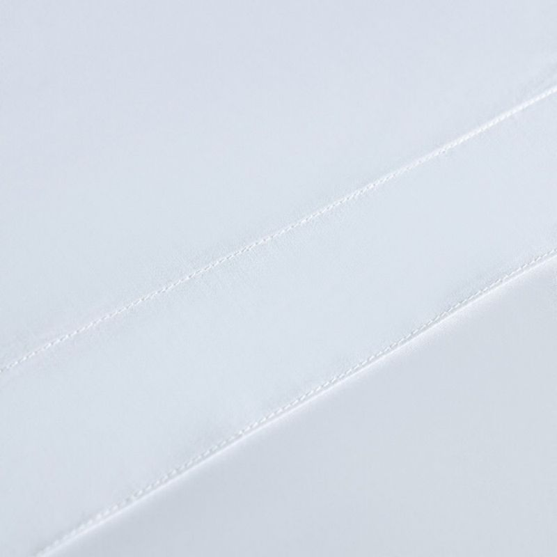 High Grade White 100% Microfiber Polyester Home Hotel Textile Wholesale Plain Weave Bed Sheets Bedding Set