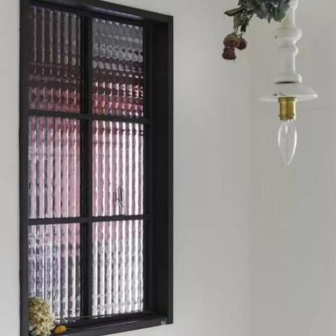 3/4/5mm High-Durability Patterned Embossed Glass for Stairwells & Bathrooms