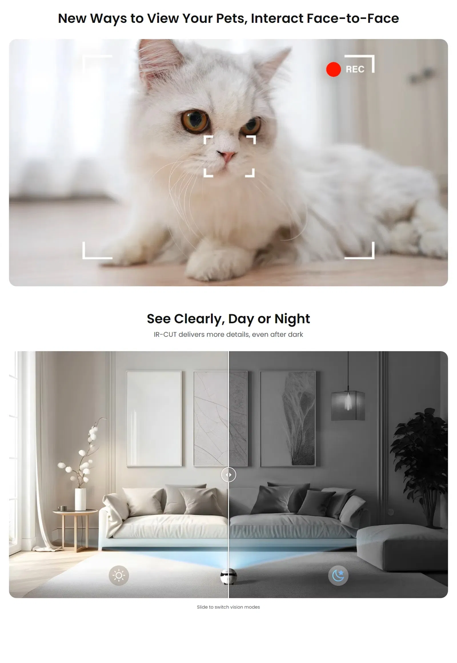 Autonomous Mobile with Camera Voice Control Wi Fi Networking Voice Control Pet Robot