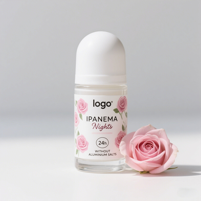 Rose-Scented Antiperspirant Rollers and Deodorant