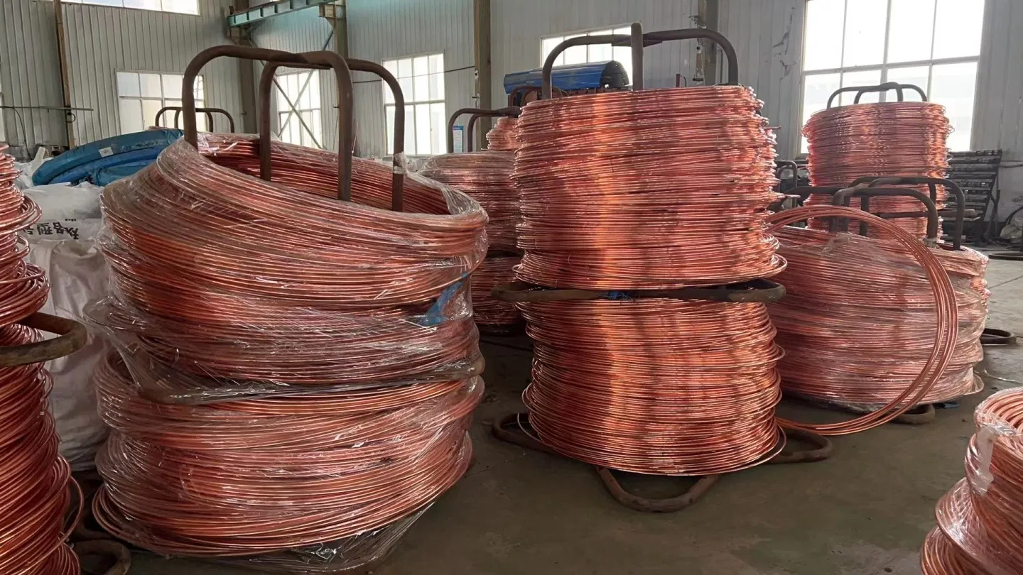 No Residue Excellent Conductivity Copper Clad Steel Magnet Winding Wire