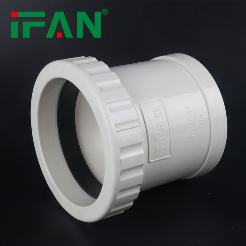 Ifan Water System Plastic Pipe Expansion Joint Fitting PVC Pipe Fitting
