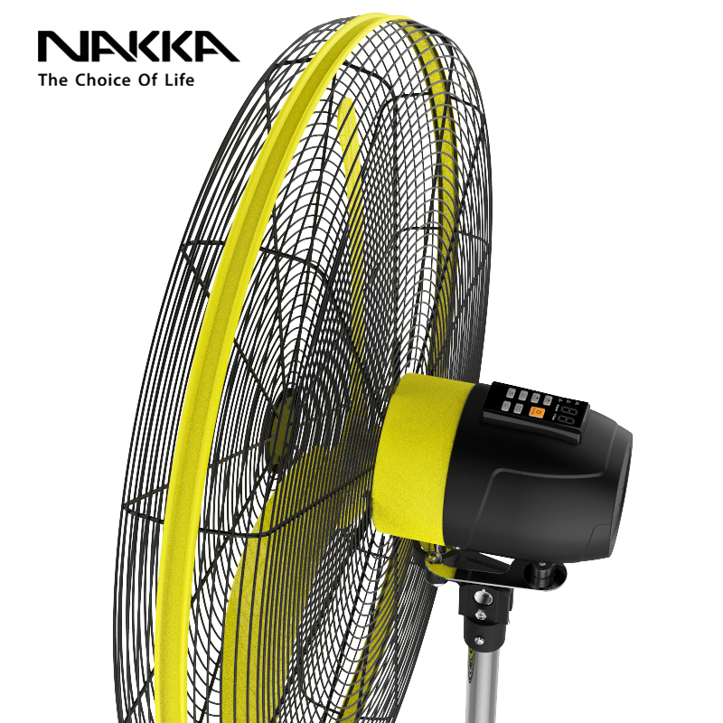 20 24 26 30 Inch High Air Volume Oscillation Ventilation Warehouse Wall DC Brushless Motor Energy Saving Electric Industrial Stand Fan