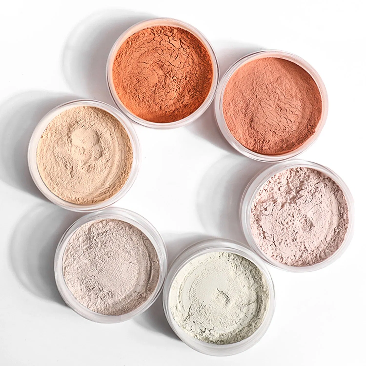 Free Samples Customer Logo Setting Powder with Mirror