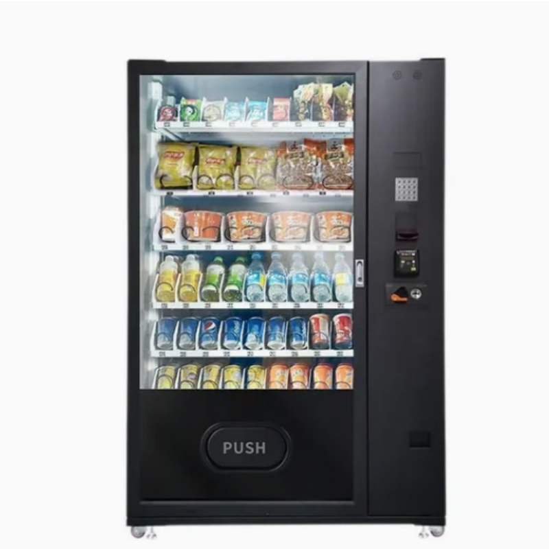 Premium European Vending Machine with Diverse Food and Beverage Selection