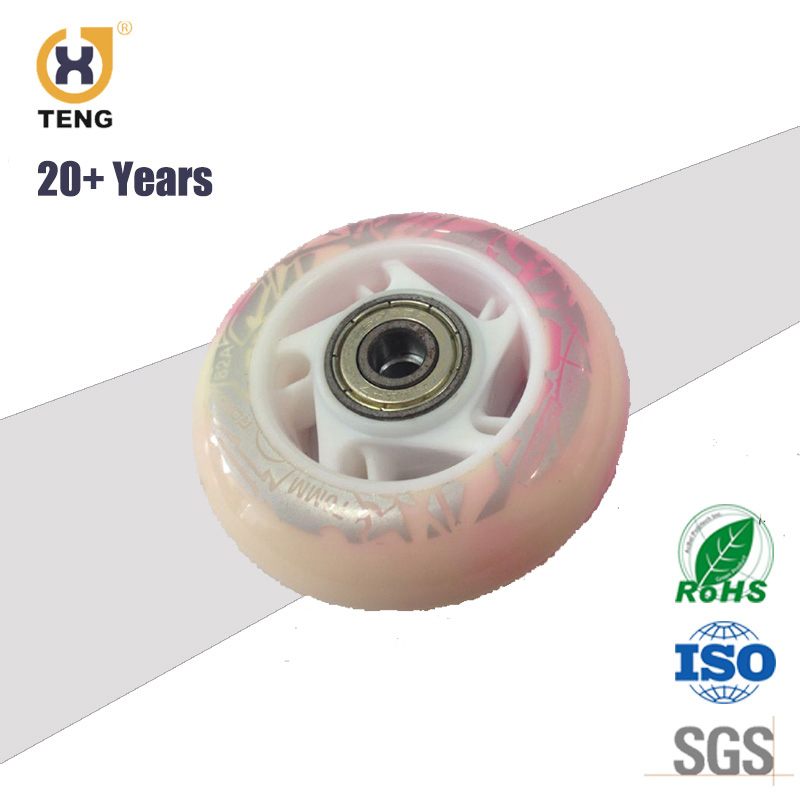 Kids Toy Scooter PU Pouring Wheel with LED Light