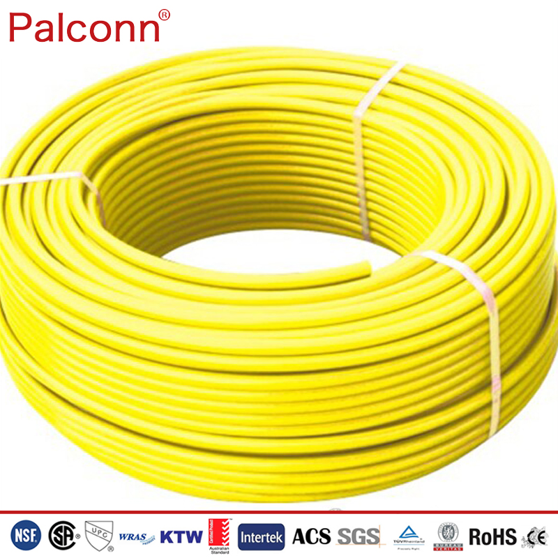 Palconn Manufacturer Yellow Color 0912 PE Al PE Composite Pipe for Natural Gas