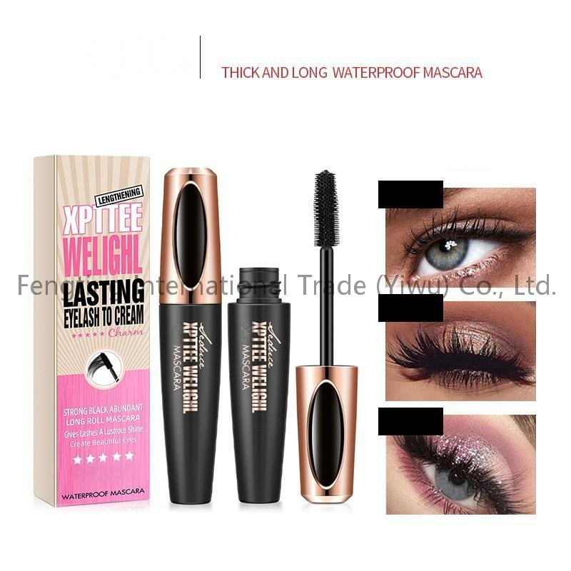 Create Your Own Brand Unique Makeup Wholesale Keratin Vegan 4D Fiber Eyelashes Mascara Private Label with Lash Growth Serum