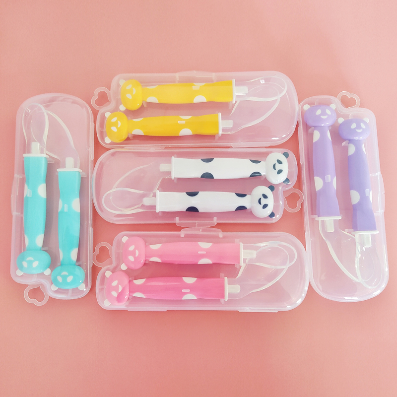 Soft Silicone Baby Spoons for Gentle Infant Feeding