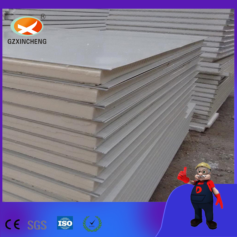 China Made Construction Building Materials PU Sandwich Wall Panel