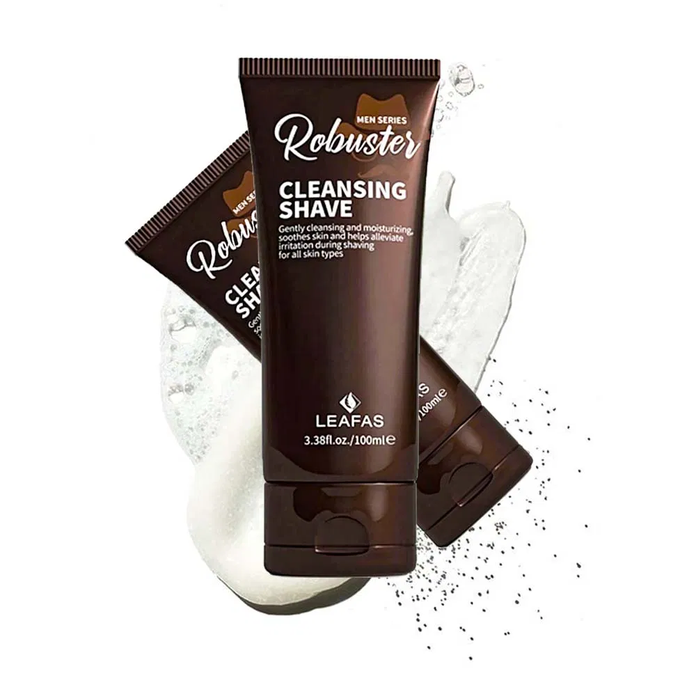 Private Label Natural Beard Care Smooth Sensitive Skin Men's Shaving Cream