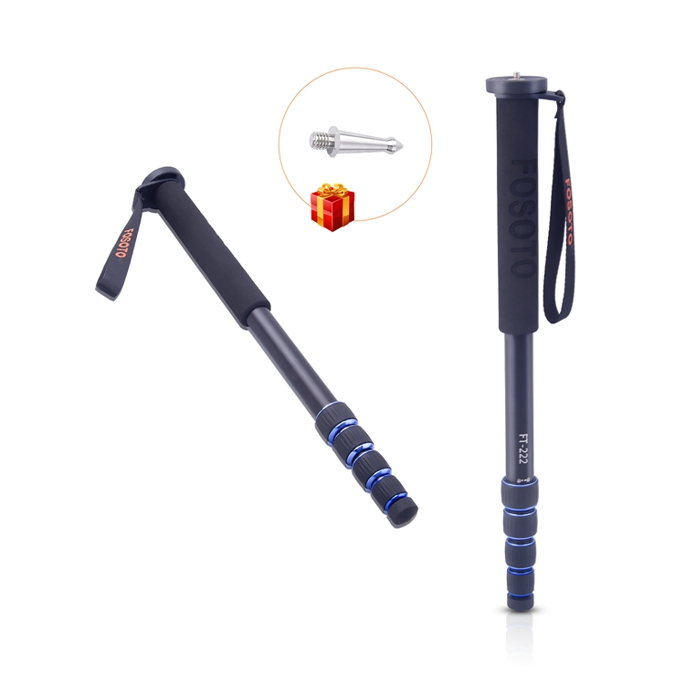 Профессиональный ветроустойчивый штатив Fosoto для фото и видео