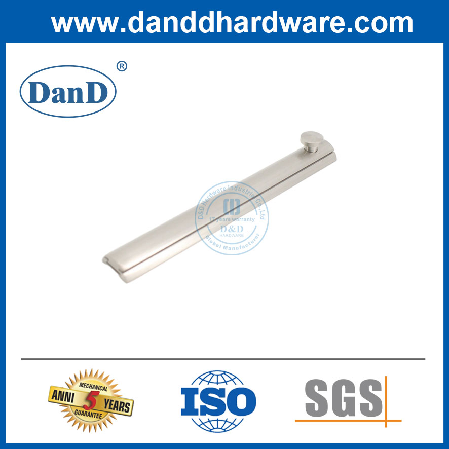 High Quanlity Brass Satin Nickel Door Bolt Hardware Fitttings for Steel Door