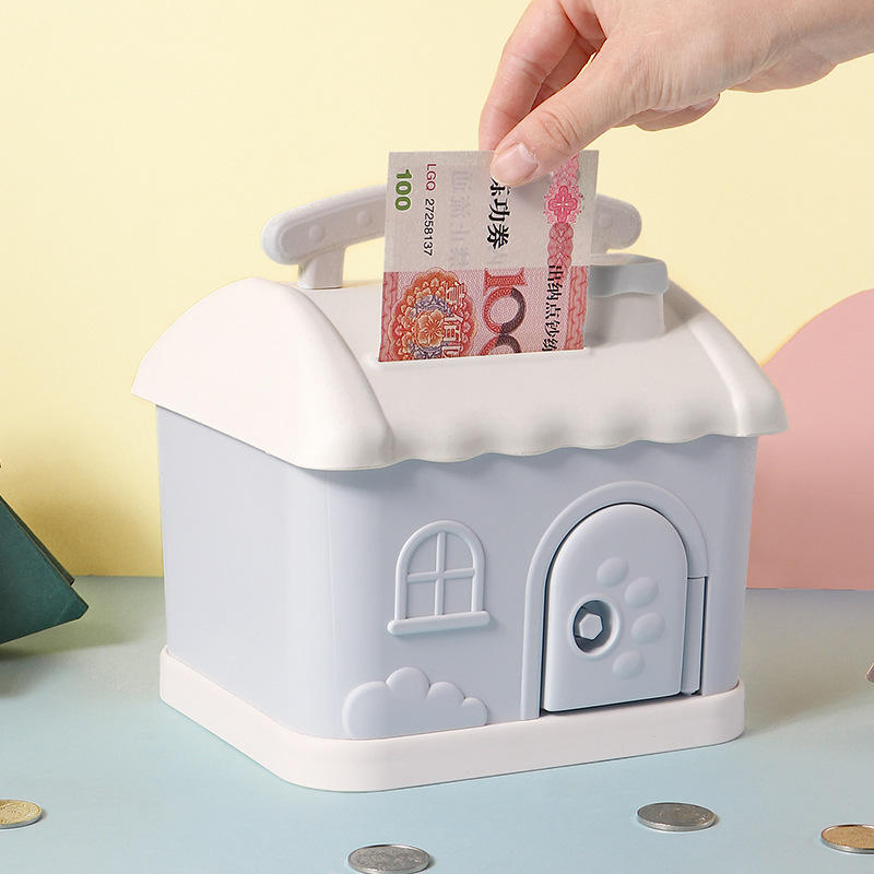 Animal Shaped Piggy Banks Cute Cartoon Monkey Plastic Coin Bank