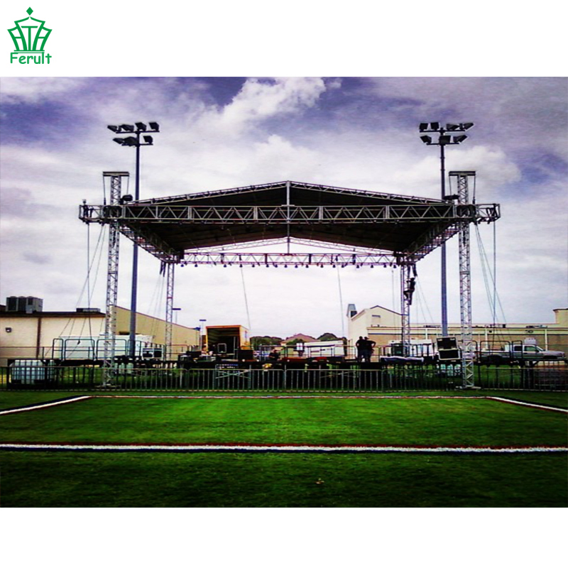 Portable Exhibition Concert Event Wedding Aluminium Stage lighting Speaker Studio Show Roof Spigot Performance Canopy Truss