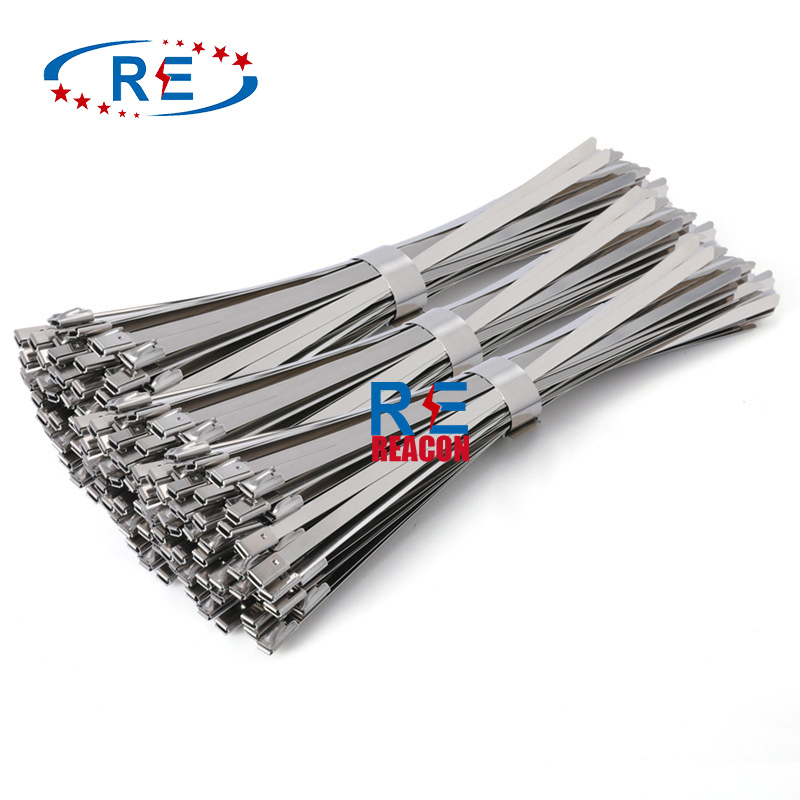 High Quality Stainless Steel Cable Tie---Uncoated Cable Tie with Ball Lock